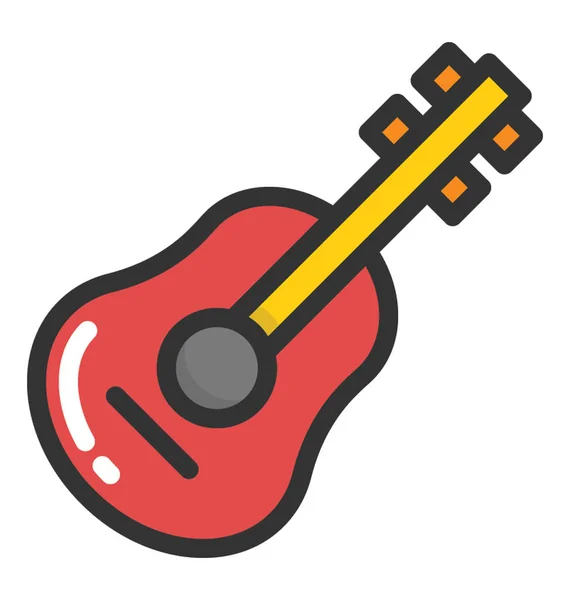 Εικονίδιο φορέα κιθάρας — Διανυσματικό Αρχείο