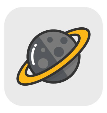 Gezegen vektör simgesi