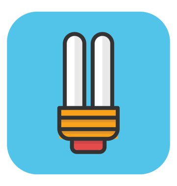 ampul vektör simgesi