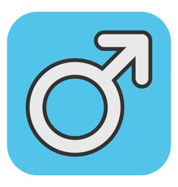 erkek vektör simgesi