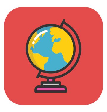 Dünya Vektör Simgesi