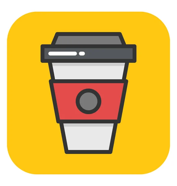 Icono vector de café — Archivo Imágenes Vectoriales