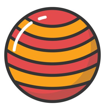 Gezegen vektör simgesi