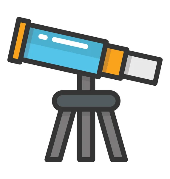 Τηλεσκόπιο εικονίδιο του φορέα — Διανυσματικό Αρχείο