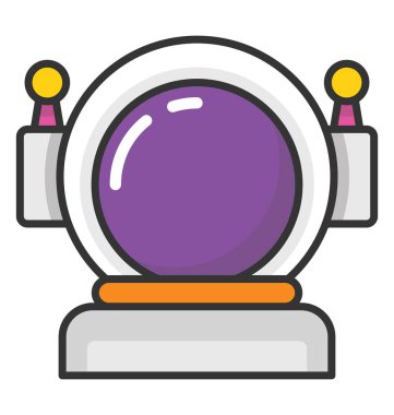 astronot vektör simgesi