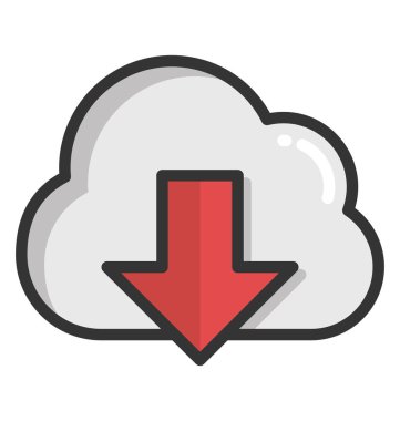 Vektör simge İndiriyor