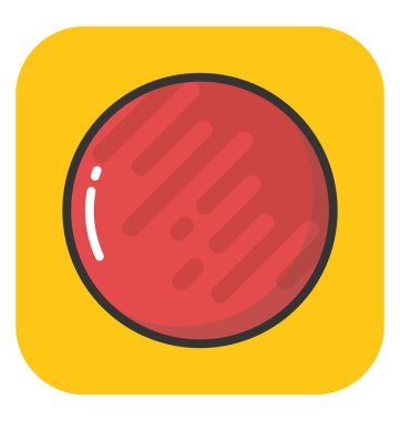 Gezegen vektör simgesi