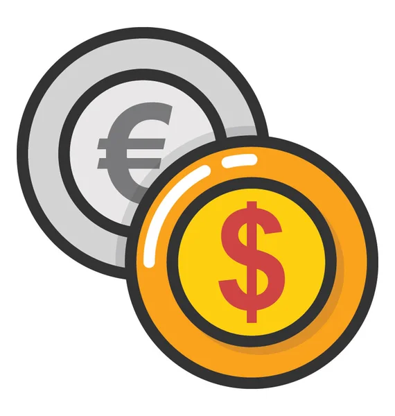 Currency Vector Icon — Stock Vector