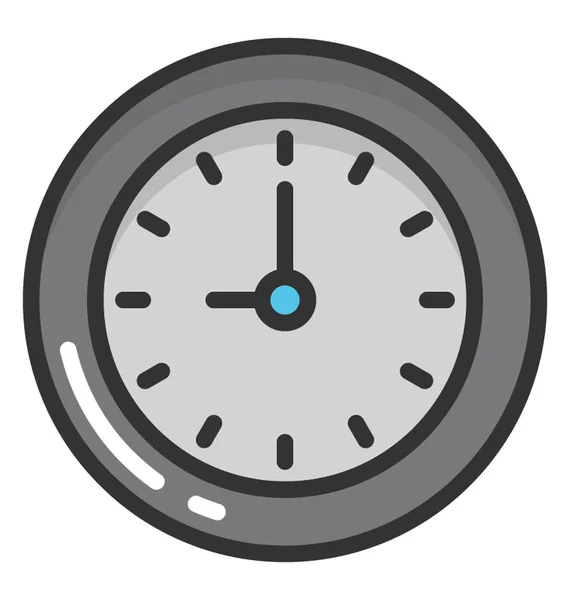 Clock Vector Icon — Stock Vector