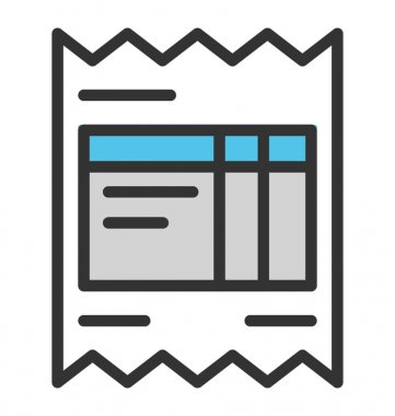 Alım vektör simgesi