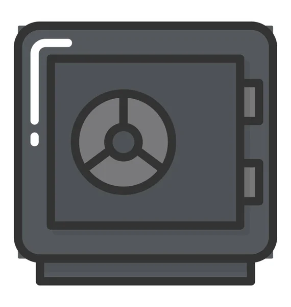Icône vectorielle de casier — Image vectorielle