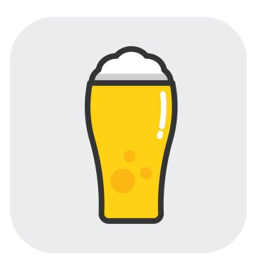 bira kupa vektör simgesi