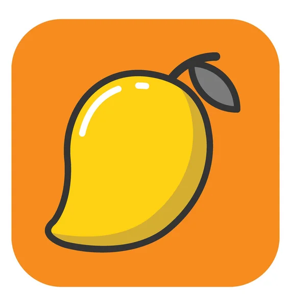 Mango-Vektorsymbol — Stockvektor