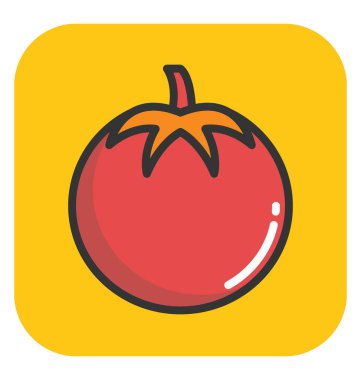 domates vektör simgesi