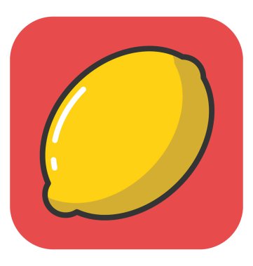 limon vektör simgesi