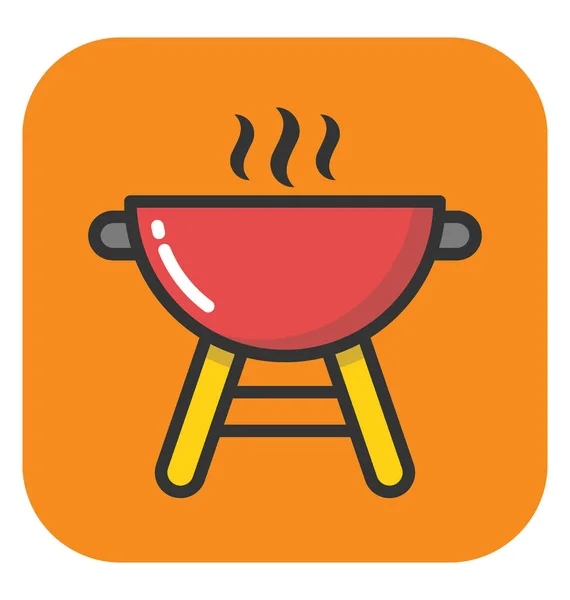 Barbecue Vector Icon — Stock Vector