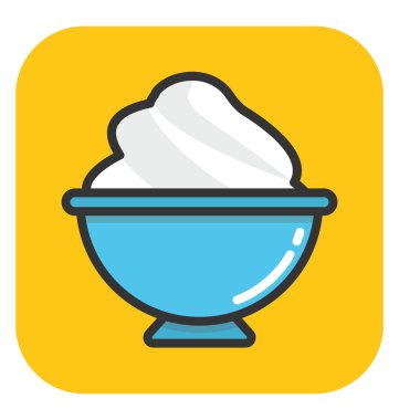 dondurma vektör simgesi