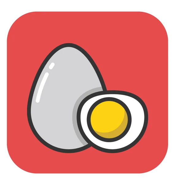 Ícone do vetor ovo —  Vetores de Stock