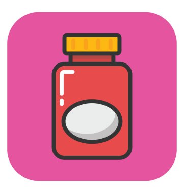 Kavanoz vektör simgesi