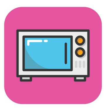 Fırın vektör simgesi