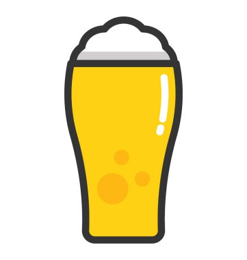 bira kupa vektör simgesi