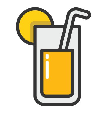 Limonata vektör simgesi