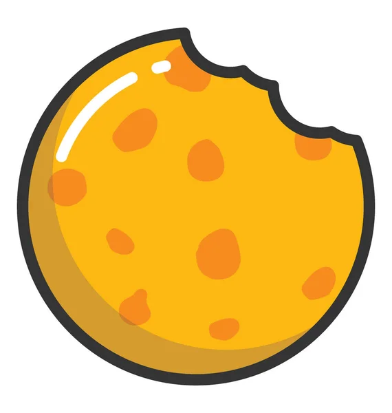 Cookie Vector Icono — Vector de stock