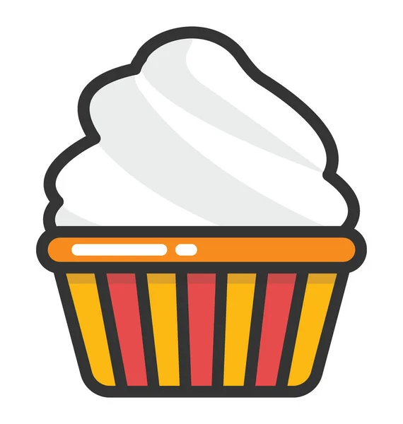 Icono de helado vector — Archivo Imágenes Vectoriales