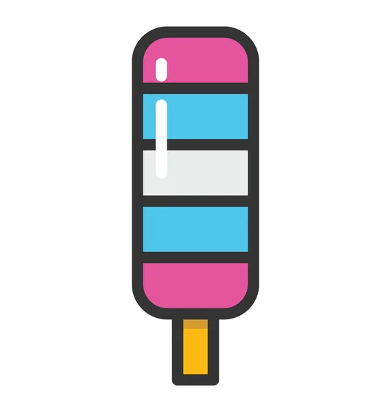 Popsicle Vector Icon — Stock Vector