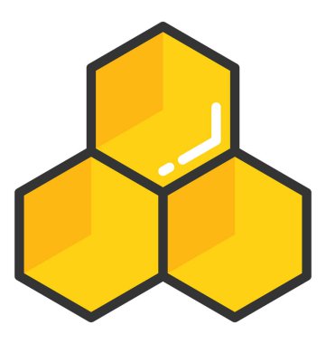 Petek vektör simgesi