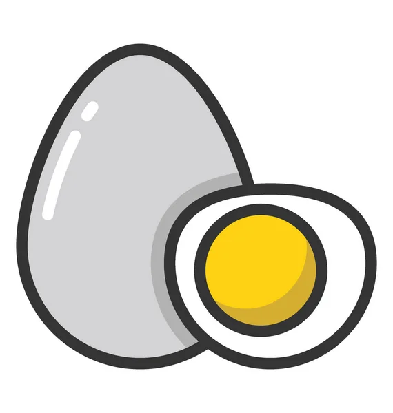 Egg Vector Icon — Stock Vector