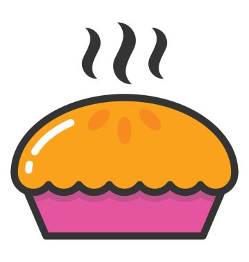 pasta vektör simgesi