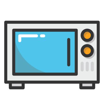 Fırın vektör simgesi