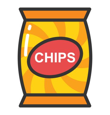 Cips vektör simgesi