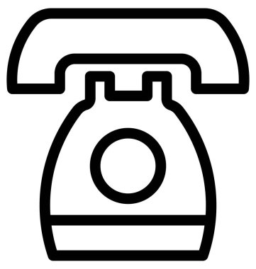 Sabit hat vektör simgesi