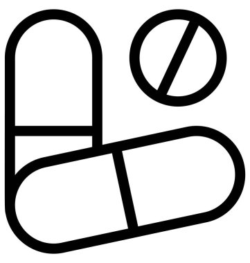 ilaç vektör simgesi