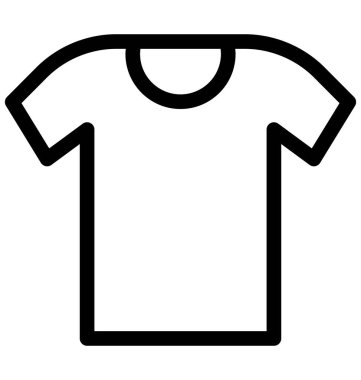Gömlek vektör simgesi