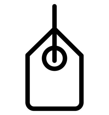 satış etiketi vektör simgesi