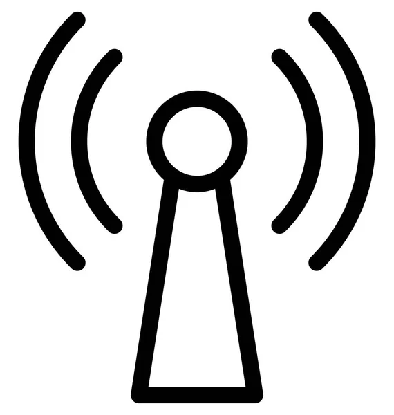 WiFi anténa vektorové ikony — Stockový vektor