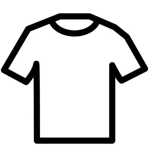 Camisa Vector Ícone —  Vetores de Stock