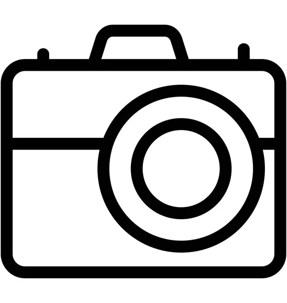 Camerasymbool vector — Stockvector