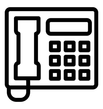 Sabit hat satırı vektör simgesi