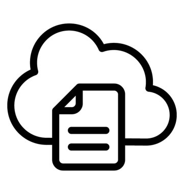 Dokümanlar satırı vektör simgesi