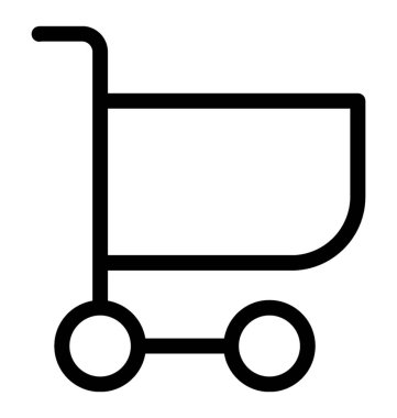 Tramvay hattı vektör simgesi