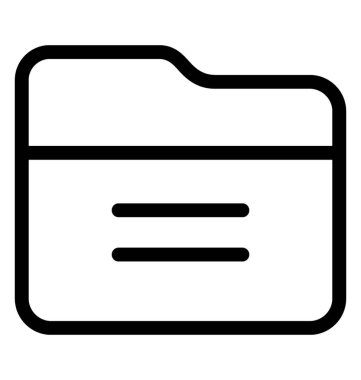 dizin satırı vektör simgesi