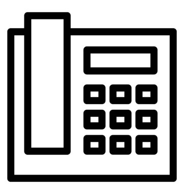 Sabit hat satırı vektör simgesi