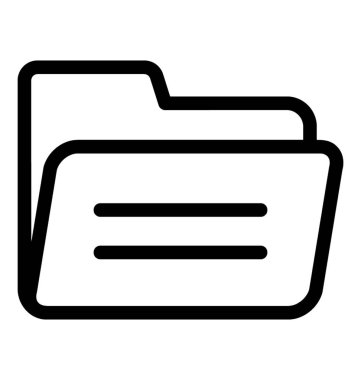 dizin satırı vektör simgesi