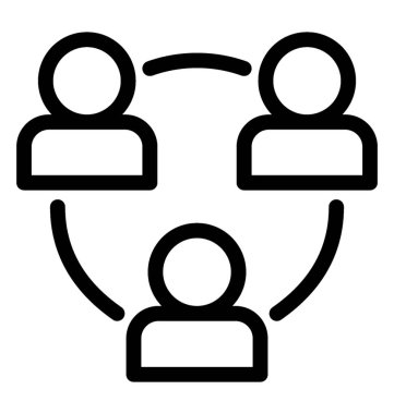 takım satır vektör simgesi