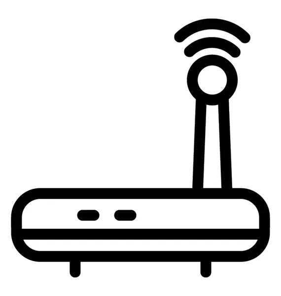 Ícone de vetor de modem — Vetor de Stock