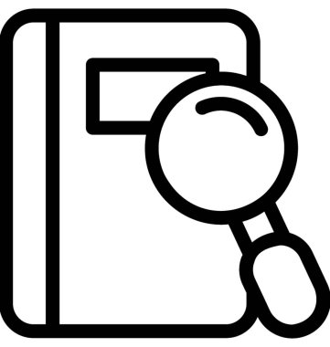 Araştırma vektör simgesi